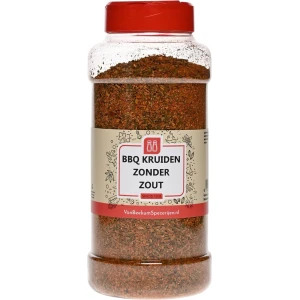 Van Beekum Specerijen - BBQ Kruiden Zonder Zout - Strooibus 330 gram