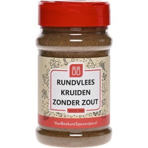 Van Beekum Specerijen - Rundvlees Kruiden Zonder Zout - Strooibus 130 gram