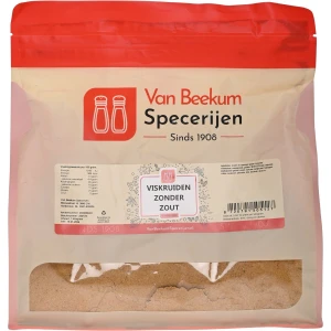 Van Beekum Specerijen - Viskruiden Zonder Zout - 1 kilo (hersluitbare stazak)