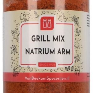 Van Beekum Specerijen - Grill Mix Natrium Arm - Strooibus 450 gram