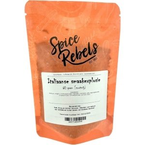 Spice Rebels - Italiaanse smaakexplosie (zoutvrij) - zak 60 gram - Italiaanse kruidenmix